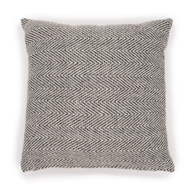 Classic Cushion Cover - Herringbone Fine Grey - 40x40cm