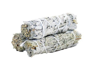 Smudge Stick - White Sage & Blue Sage 10cm