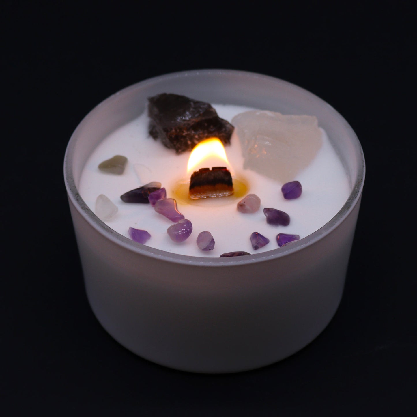 Chakra Crystal Candles - Crown Chakra