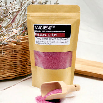 Aromatherapy Bath Potion in Kraft Bag 350g - Passion