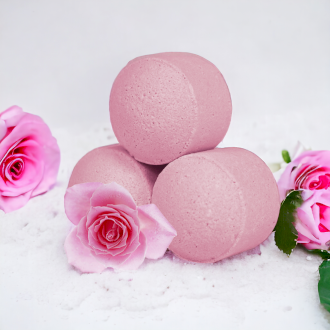 Chill Pills Gift Pack 350g - Rose Mini bath bombs